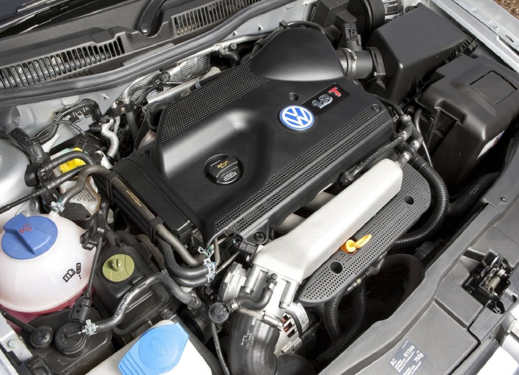 The 1999 Volkswagen MkIV GTI's 1.8T EA113 engine