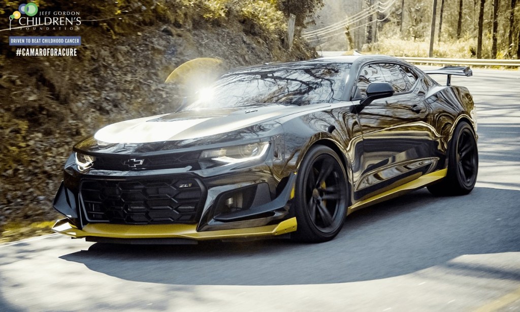 Jeff Gordon's 2021 Chevrolet Camaro ZL1