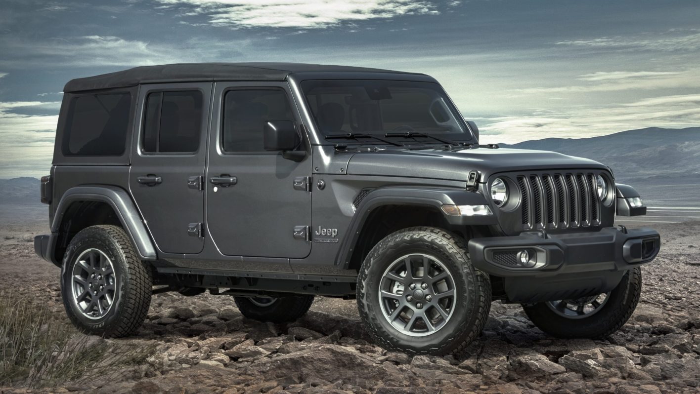a 2021 Jeep Wrangler Unlimited shows off its stylish appeal as the vehicle with the best resale value.