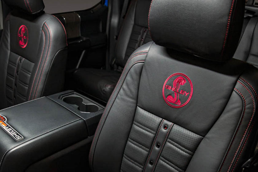 2021 Shelby Super Baja Ford F-250 leather seats