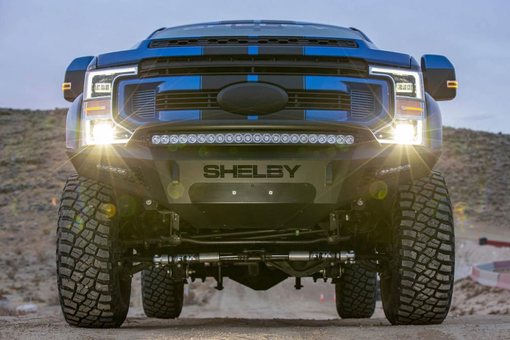 2021 Shelby Super Baja Ford F-250 front end