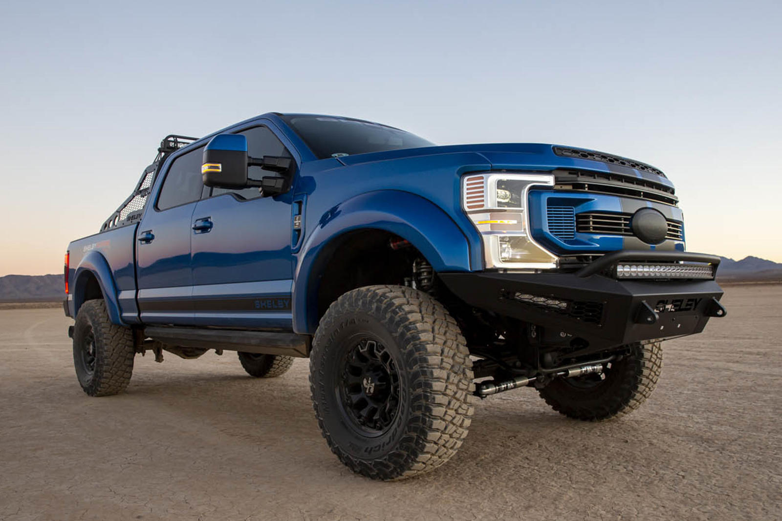 Blue 2021 Shelby Super Baja Ford F-250