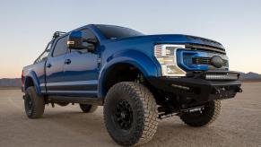 Blue 2021 Shelby Super Baja Ford F-250