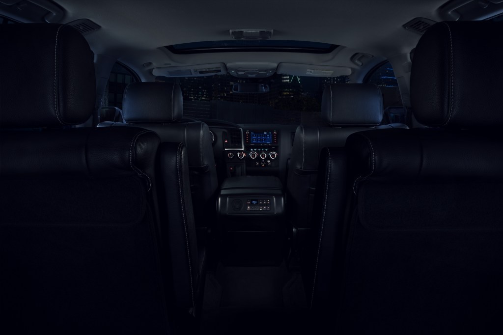 2021 Toyota Sequoia Nightshade Edition interior