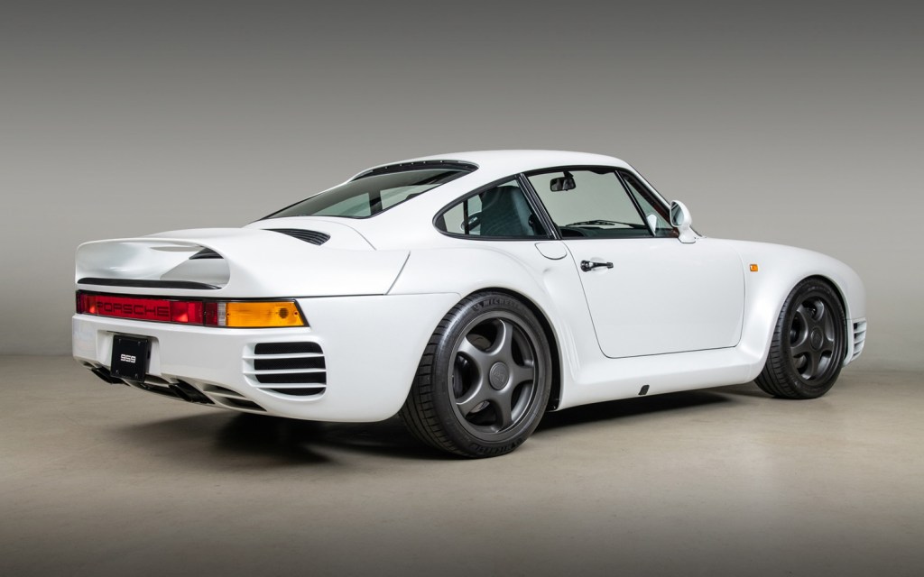 An image of a reimagined Porsche 959 produced by Canepa Motorsports.