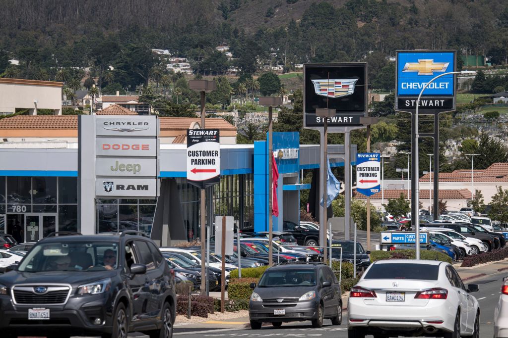 A multi-brand car dealer in Colma, California