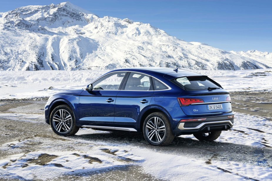The Audi Q5 comes in two shapes, including the Sportpack. 
