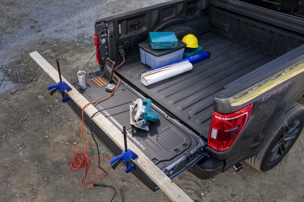 A Ford F-150 with ProPower Onboard