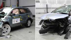 Honda CR-V Crash tested at slightly different speed reveals big problems for safety rating system