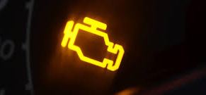 lit Check Engine light