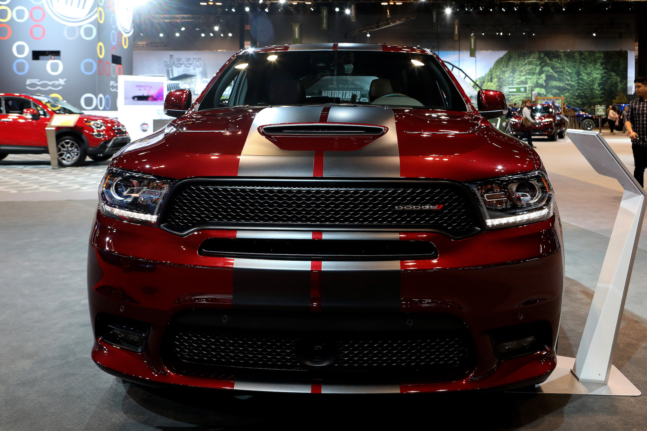 2019 Dodge Durango is on display at the 111th Annual Chicago Auto Show at McCormick Place