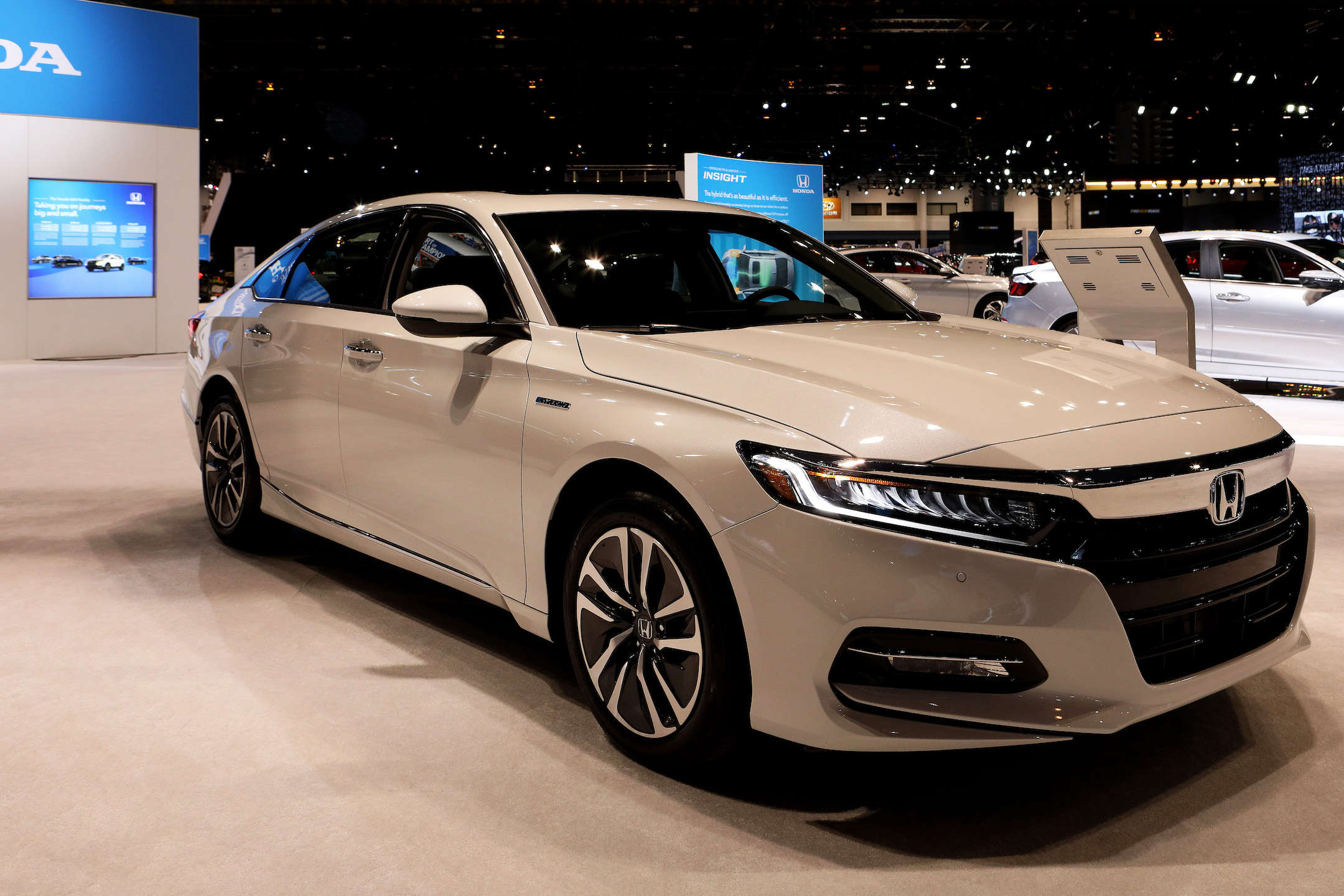 2019 Honda Accord Hybrid is on display at the 111th Annual Chicago Auto Show