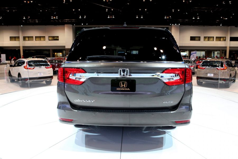 2017 Honda Odyssey is on display at the 109th Annual Chicago Auto Show