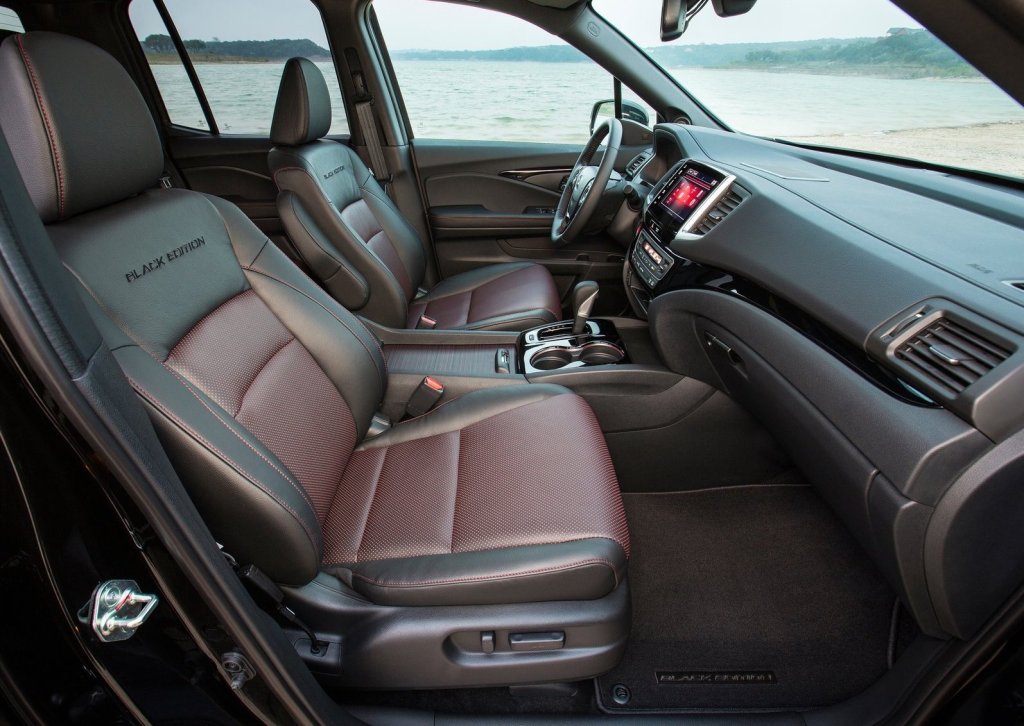 2017 Honda Ridgeline Black Edition  interior shot
