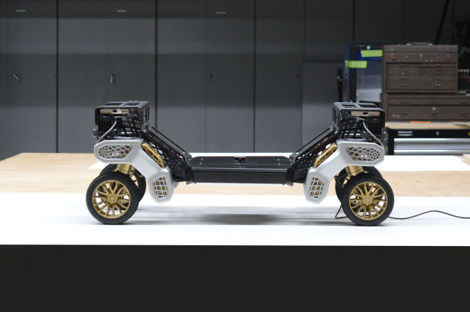 Hyundai TIGER autonomous robot platform