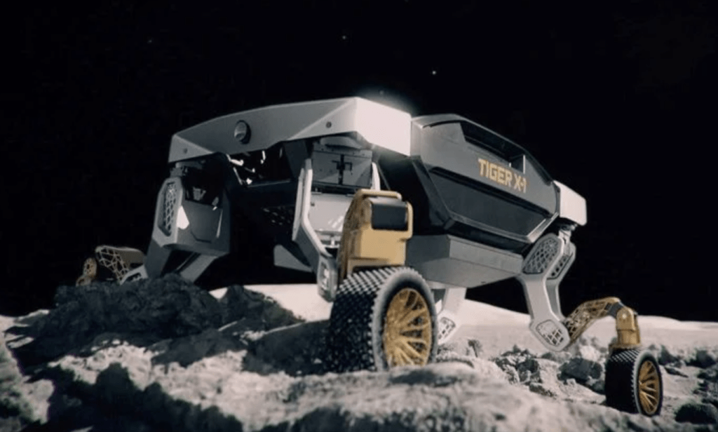 Hyundai TIGER autonomous robot concept up close