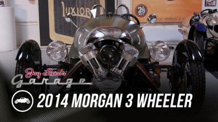 Jay Leno Says the 2014 Morgan 3-Wheeler “Lets You Have a Good Time”