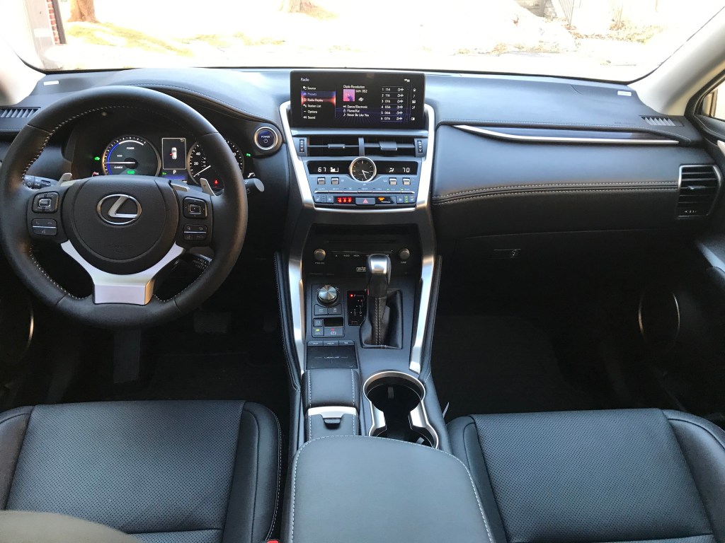 2021 Lexus NX 300 interior shot