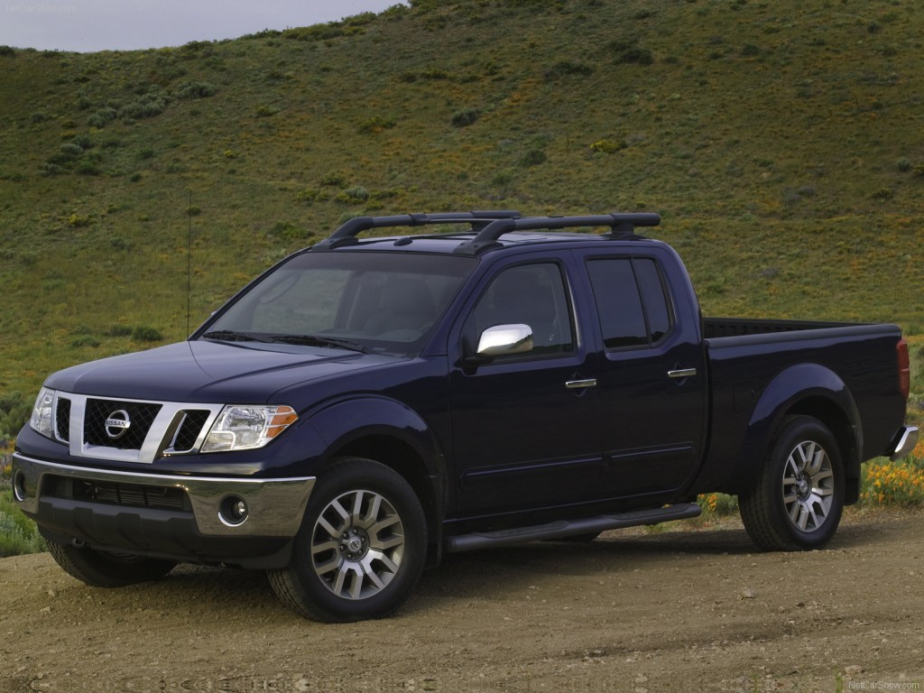 2009 Nissan Frontier in blue