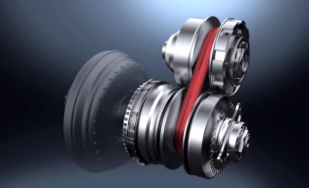 A look at the mechanical parts of the Nissan Xtronic CVT (continuously variable automatic transmission)