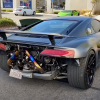An image of an Audi R8 with a twin-turbo kit.