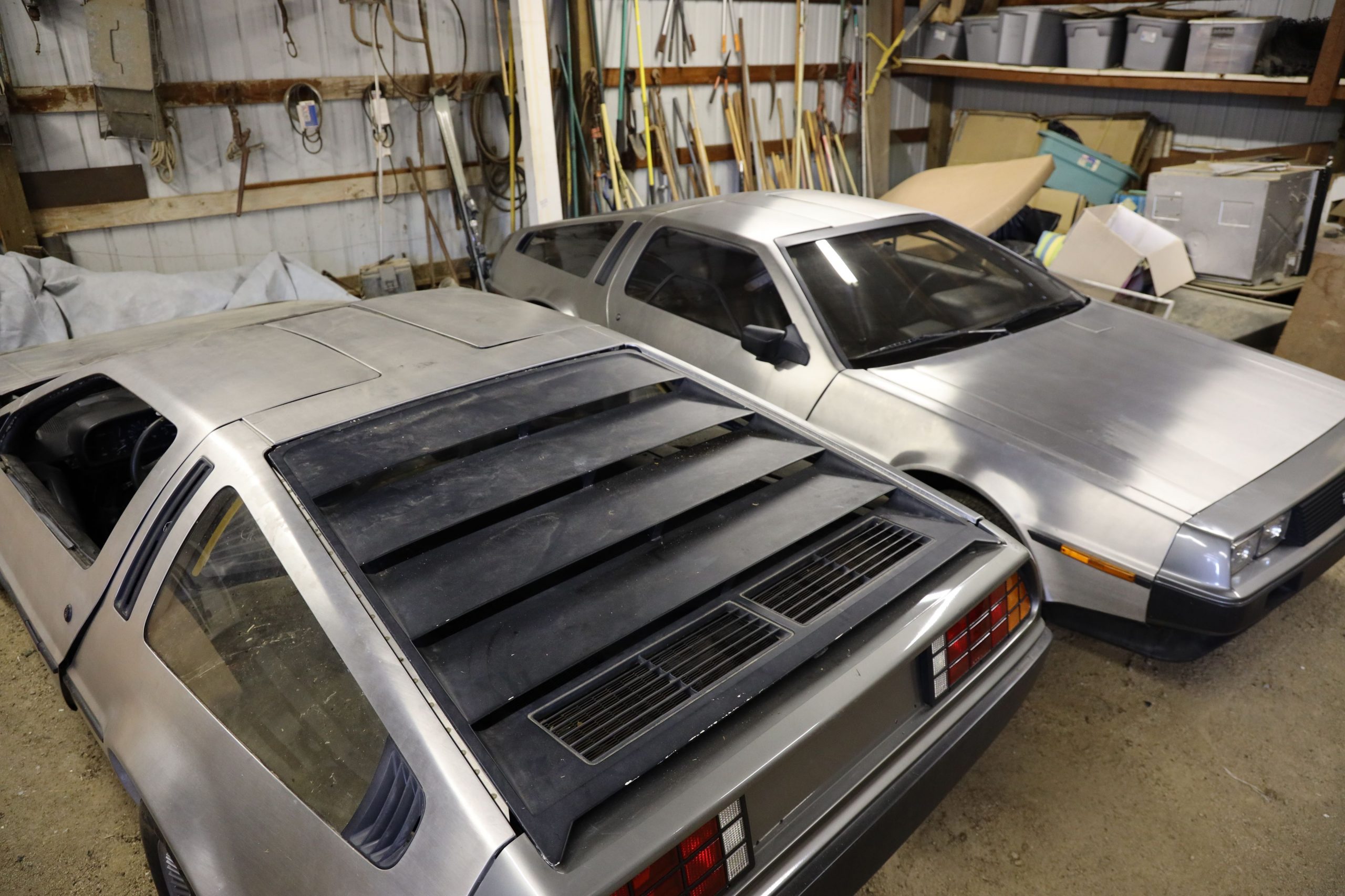 Two new Delorean coupes for sale