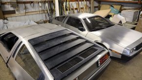Two new Delorean coupes for sale