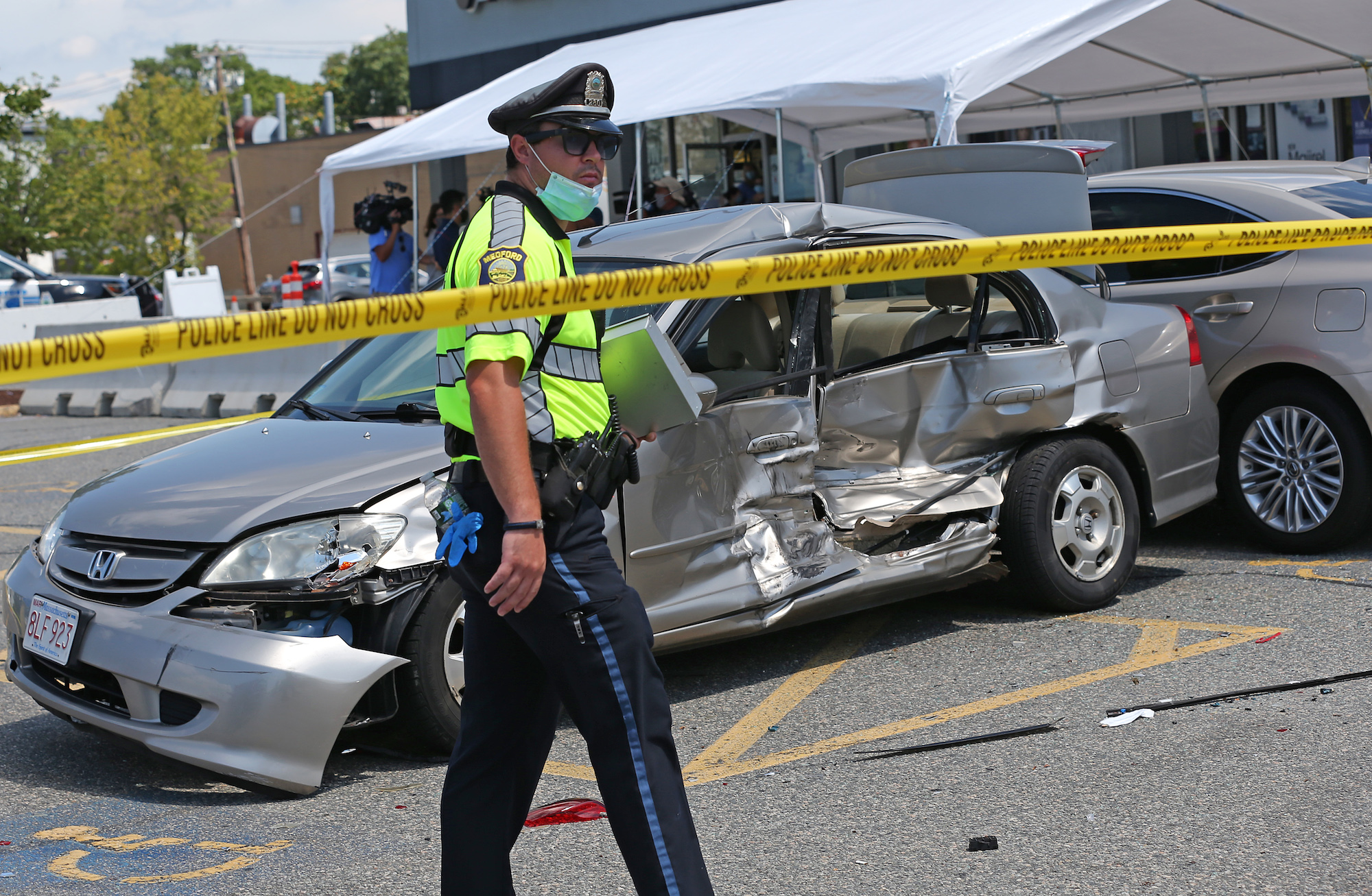 Collisions in Parking Lots and Parking Garages