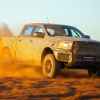 Ford Ranger Raptor being tested in sand