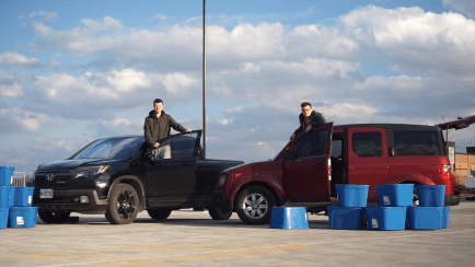 Honda Element vs Honda Ridgeline: Which One Can Fit More Stuff in it?