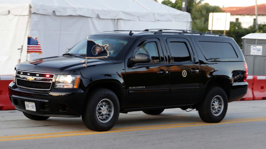 Presidential Motorcade Secret Service Chevy Suburban