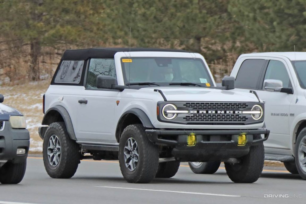 Pre-production Ford Bronco Soft Top Fastback