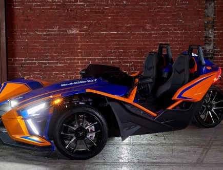 Wacky $20,000 2021 Polaris Slingshot Might Not Be the Deathtrap We Think It Is