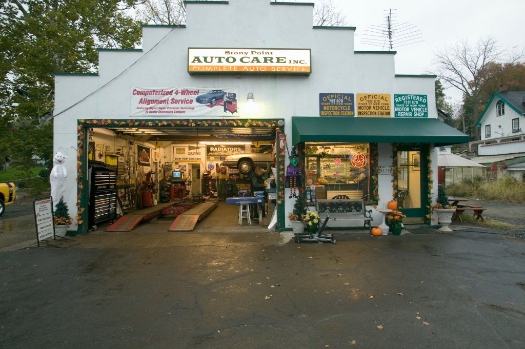 A small auto shop