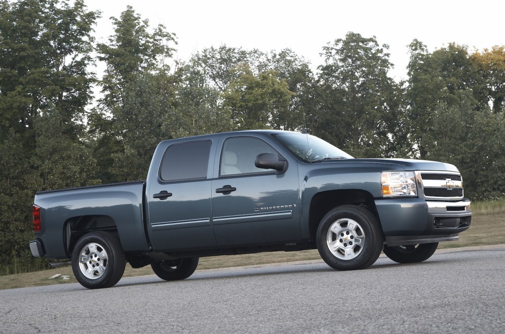 2009 Chevy Silverado parked