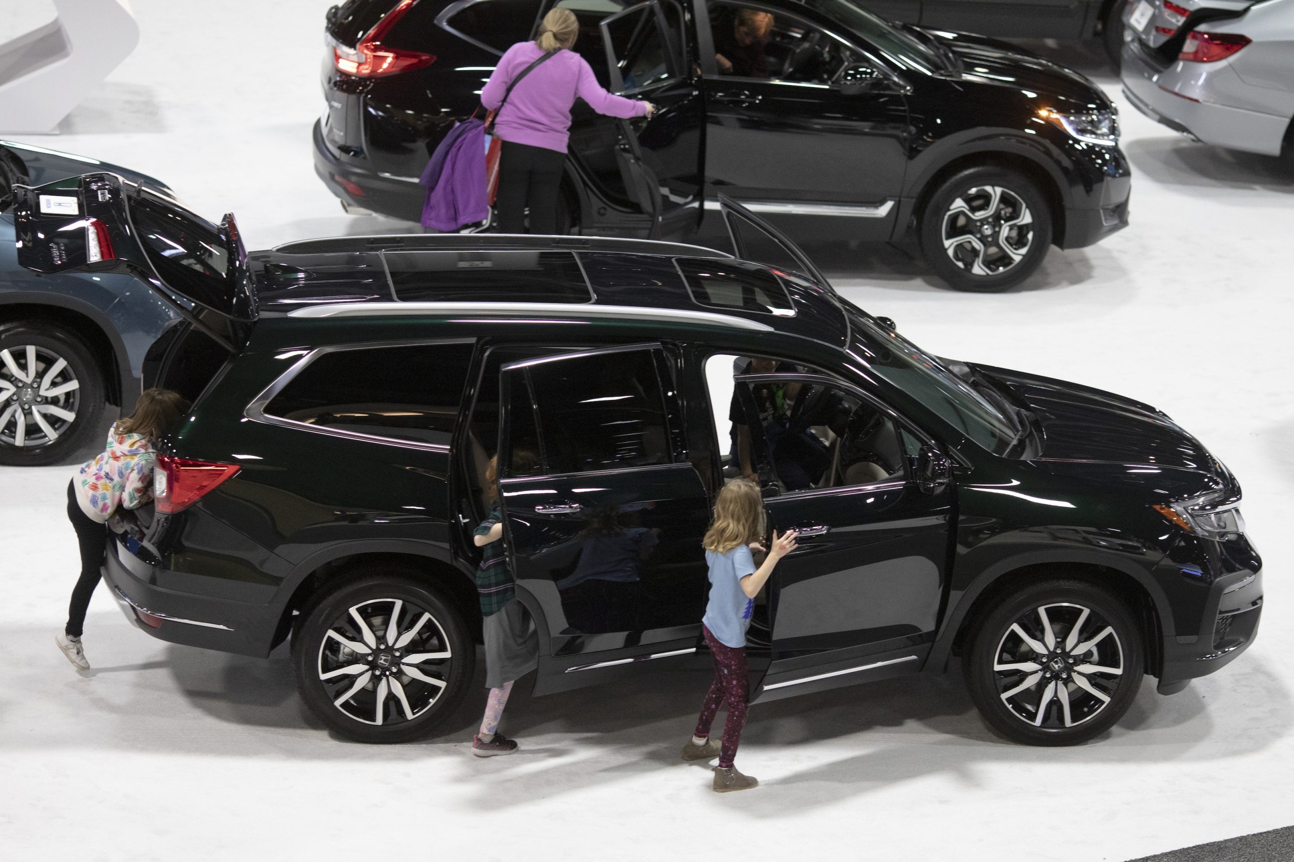 Black 2019 Honda CR-V used SUV
