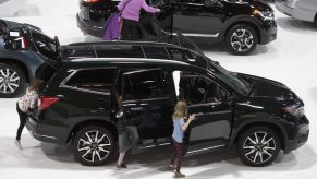 Black 2019 Honda CR-V used SUV