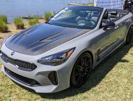 Look: Somebody Just Cut The Roof Off Of A Kia Stinger