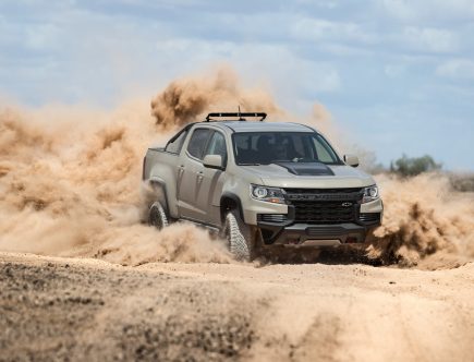 The 2021 Chevy Colorado Z2R Struggles in Mud