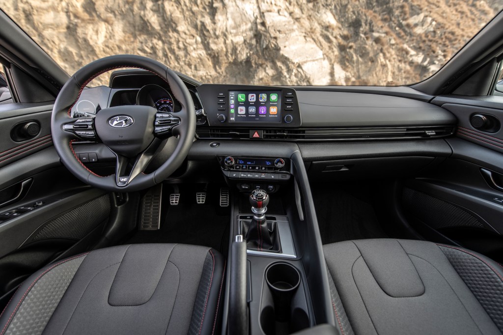 2021 Hyundai Elantra N Line Interior
