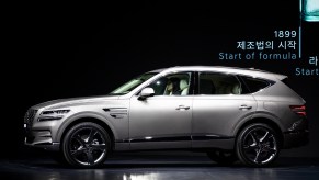 Hyundai Motor's Luxury Brand Genesis Releases First SUV the same model Tiger Woods recently crashed