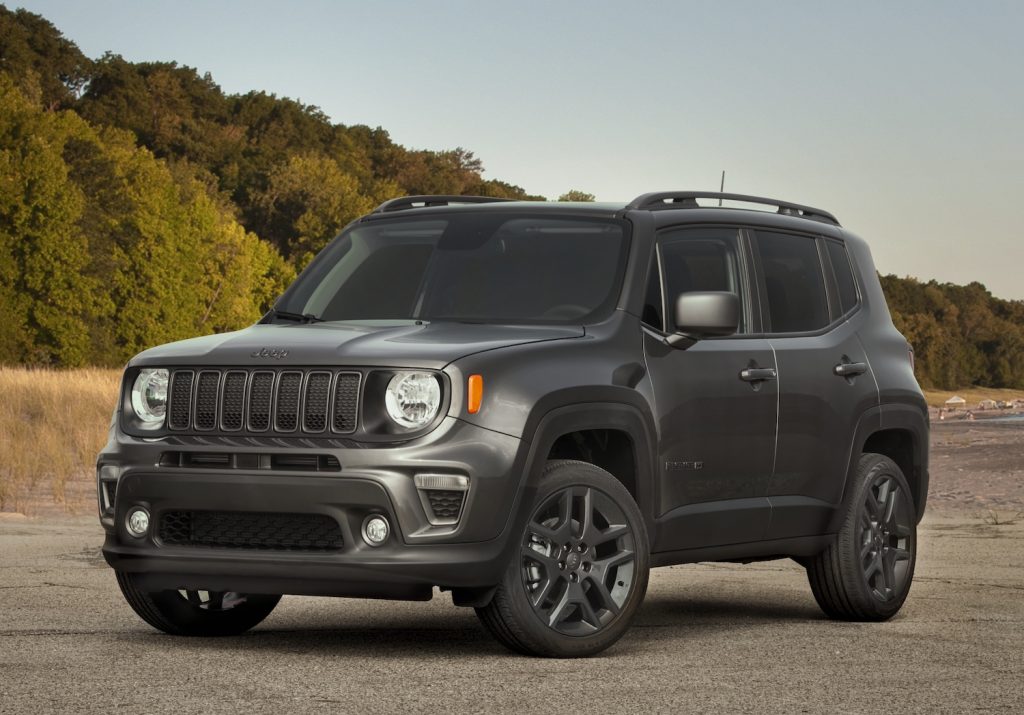 2021 Jeep Renegade 80th Anniversary Edition parked