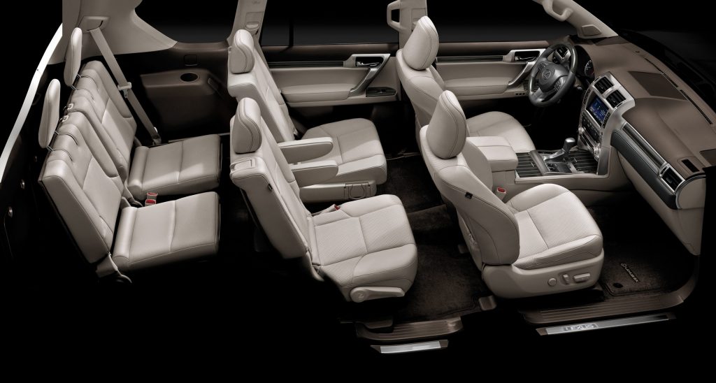 an overall shot of the 2021 Lexus GX 460 Interior