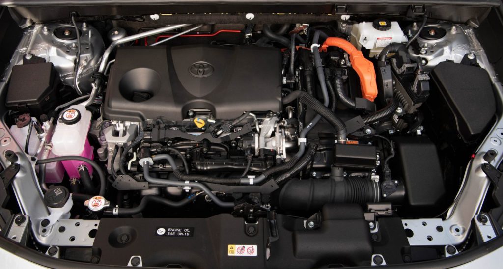 2021 Toyota RAV4 Hybrid 2.5-liter engine