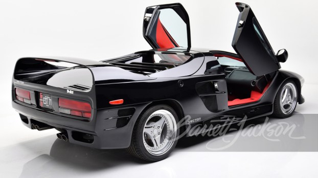 Ultra-Rare $300,000 Vector M12 Is Goes to Auction With a Lamborghini Diablo V12