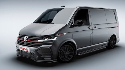 The 2022 Volkswagen Transporter T6.1 Black Editon Is Dripping With Golf GTI Swag