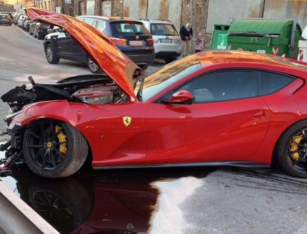 Rare Ferarri Models Keep Getting Wrecked By Car Wash Workers