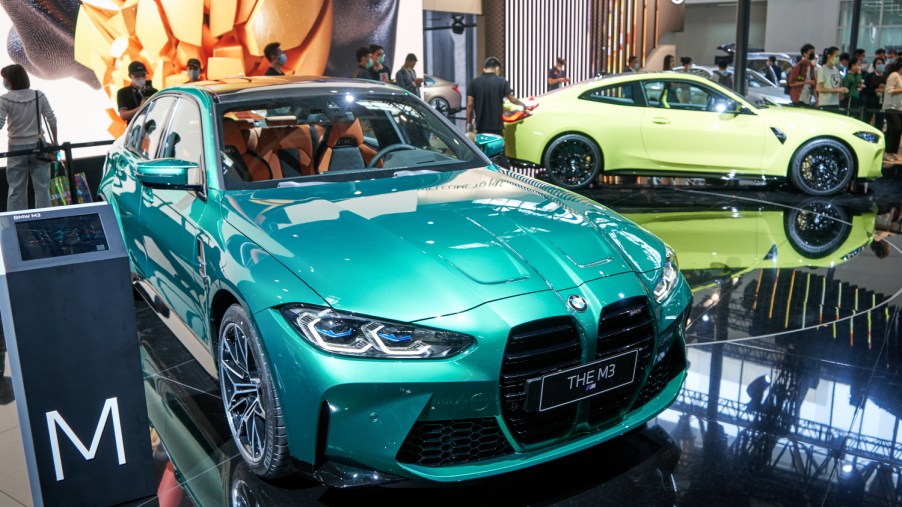 New BMW M3 and M4 grilles on display