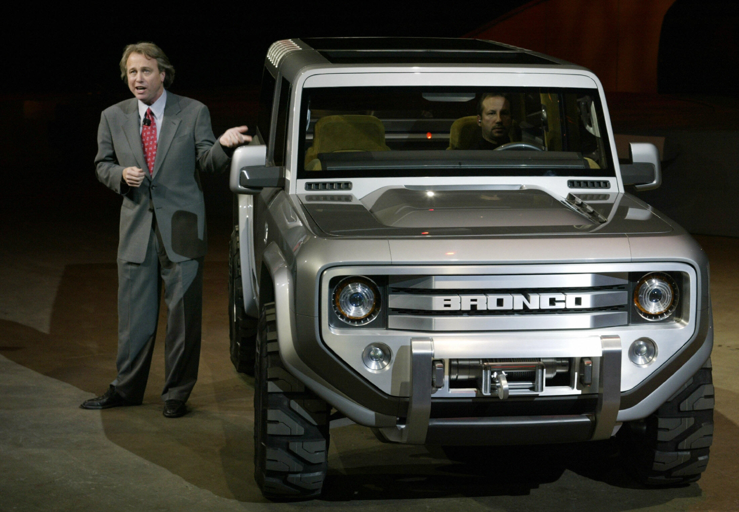 A Ford Bronco sold for an astonishing amount for charity