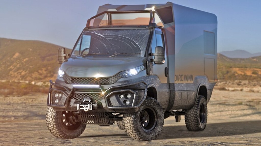 the Darc Mono is an overlanding camper that was built for anything